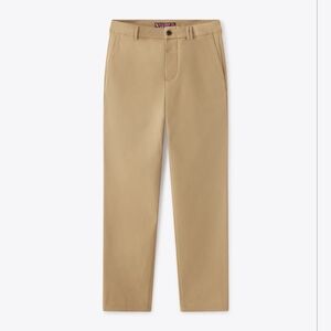 VAYDER Men's Classic Straight Leg Chinos Khaki, 32x32 $395 MSRP NWT Made In USA